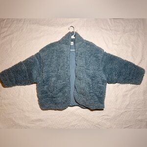 Urban Outfitters Blue Teddy Jacket
